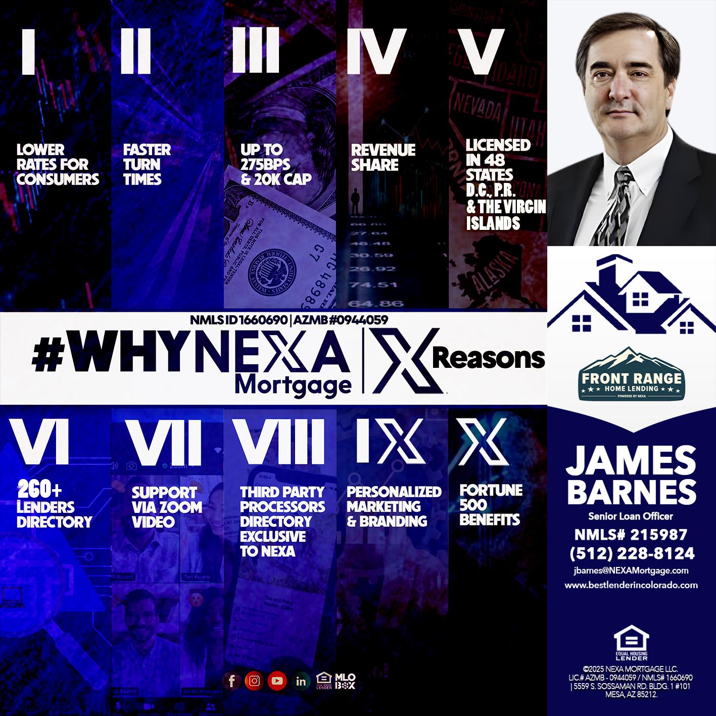 WHYNEXA TOP X - James Barnes -Senior Loan Officer