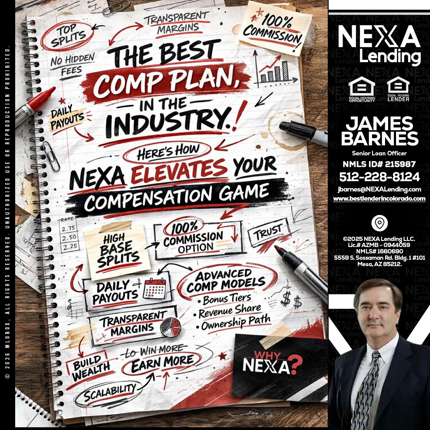 THE BEST COMP - James Barnes -Senior Loan Officer